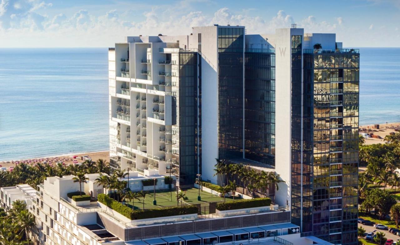 W South Beach Residences Private King Studio Miami Beach Exterior photo